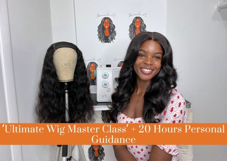 ‘Ultimate’ Wig Master Class + 20 Hours ONLINE PERSONAL GUIDANCE